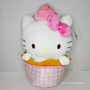 HELLO KITTY 🍨 GUND Ice Cream Sundae Hello Kitty & Friends  Official Sanrio NWT